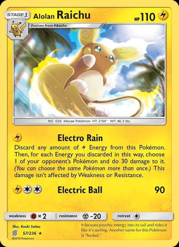 Alolan Raichu 57/236, Unified Minds