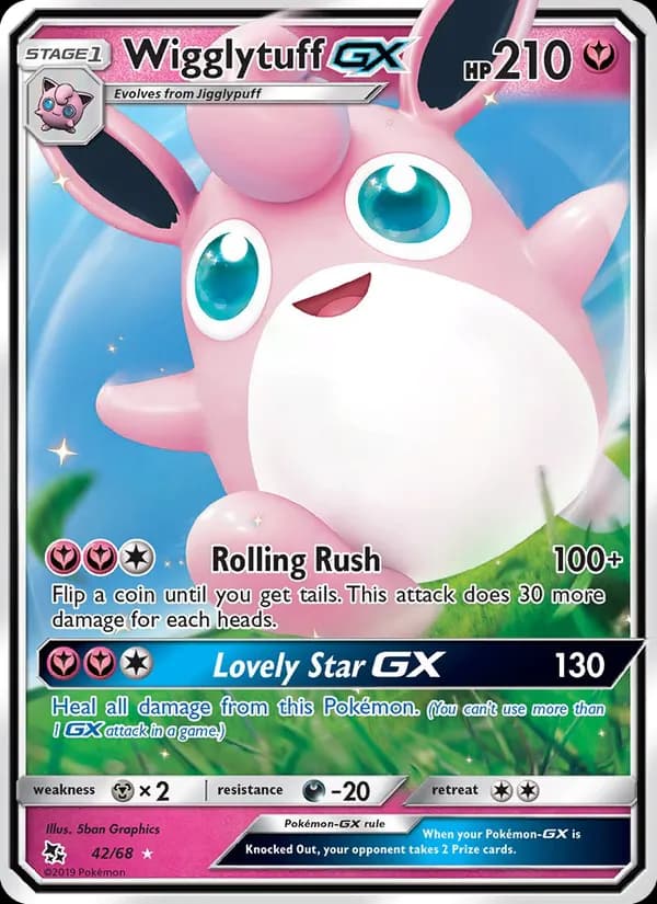 Wigglytuff GX 42/68, Hidden Fates