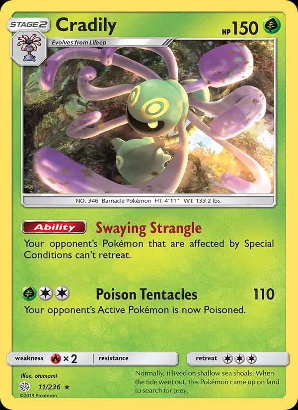Cradily 11/236, Cosmic Eclipse