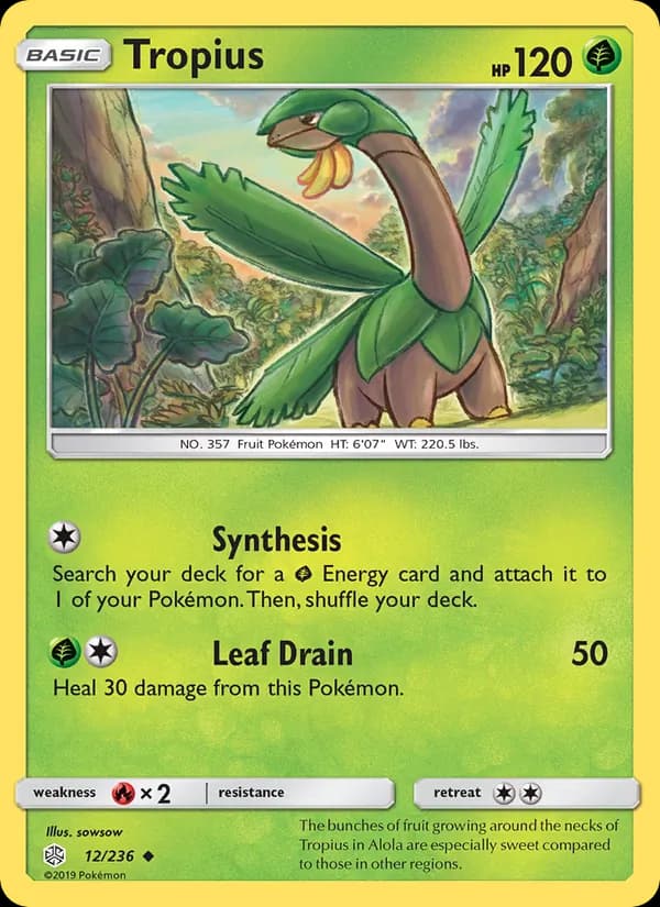 Tropius 12/236, Cosmic Eclipse