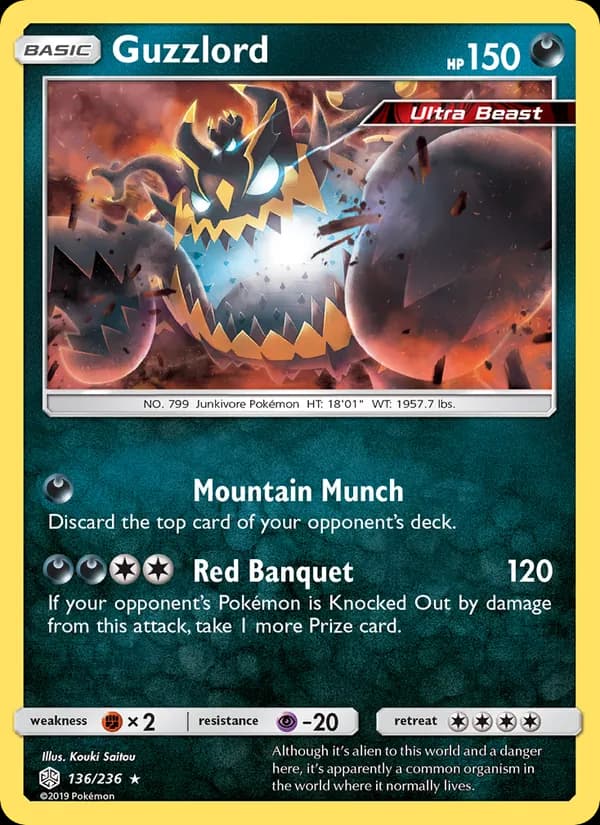 Guzzlord 136/236, Cosmic Eclipse