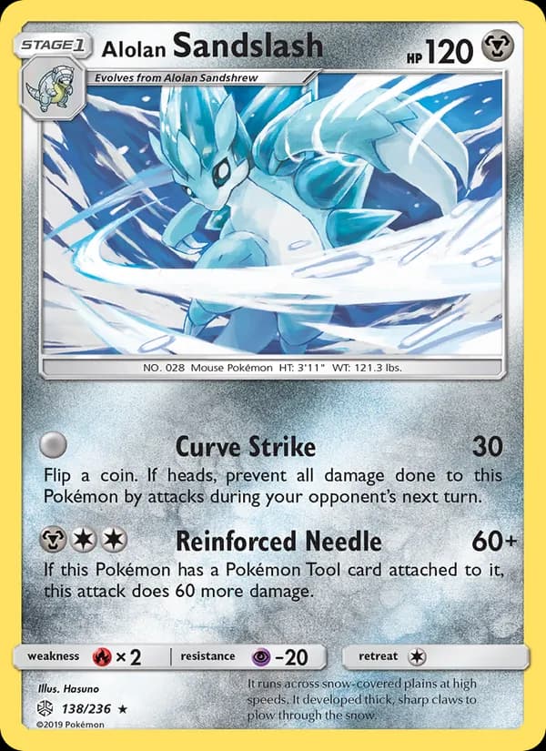 Alolan Sandslash 138/236, Cosmic Eclipse