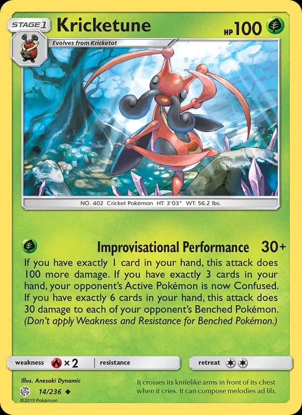 Kricketune 14/236, Cosmic Eclipse