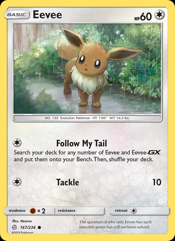 Eevee 167/236, Cosmic Eclipse