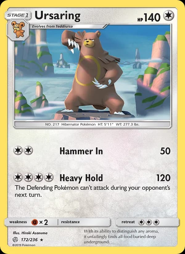 Ursaring 172/236, Cosmic Eclipse