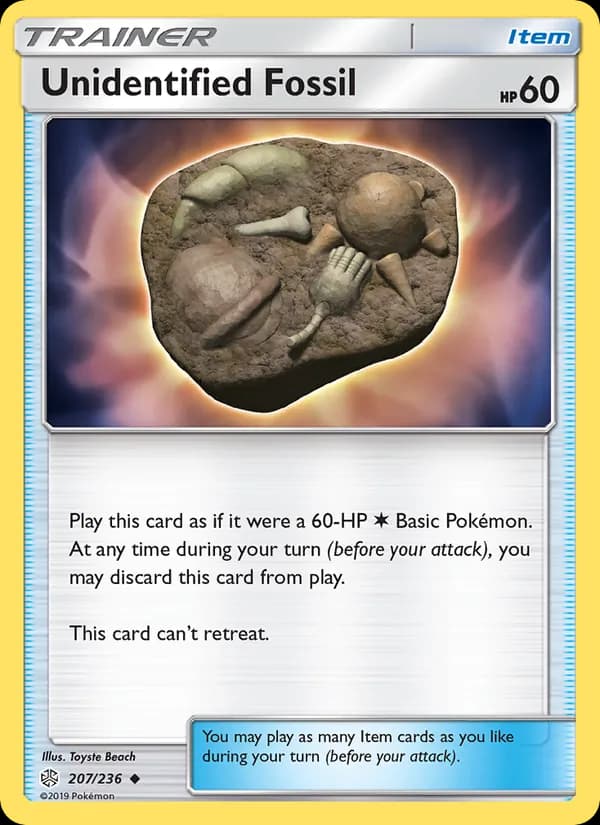 Unidentified Fossil 207/236, Cosmic Eclipse