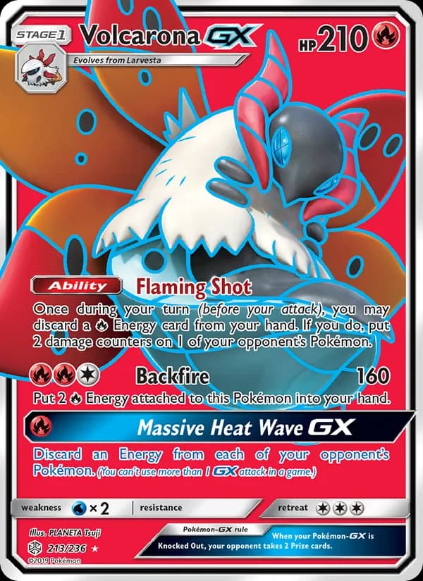 Volcarona GX 213/236, Cosmic Eclipse