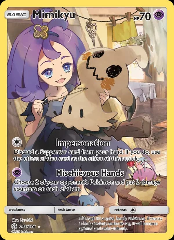 Mimikyu 245/236, Cosmic Eclipse