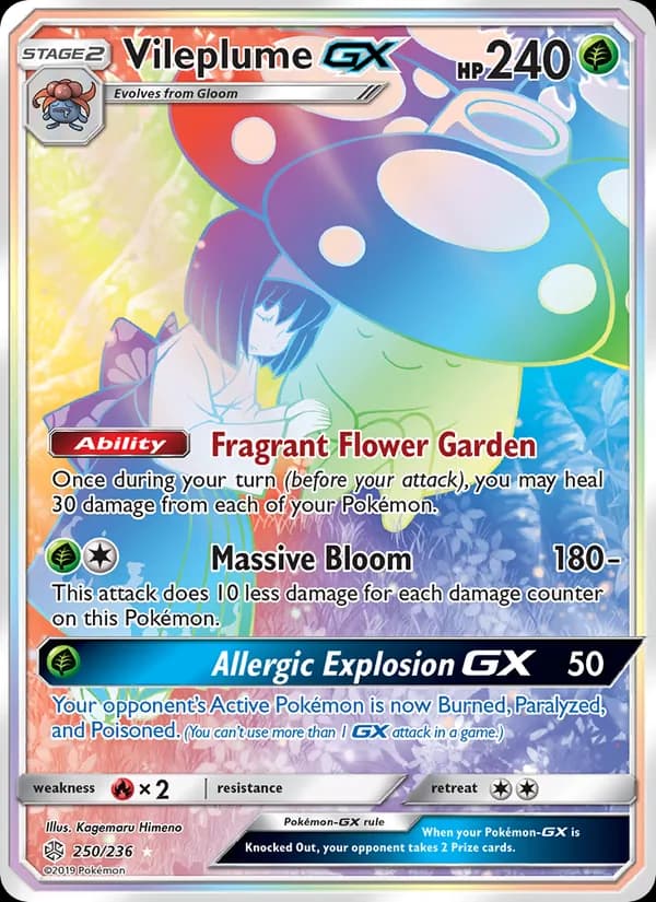 Vileplume GX 250/236, Cosmic Eclipse