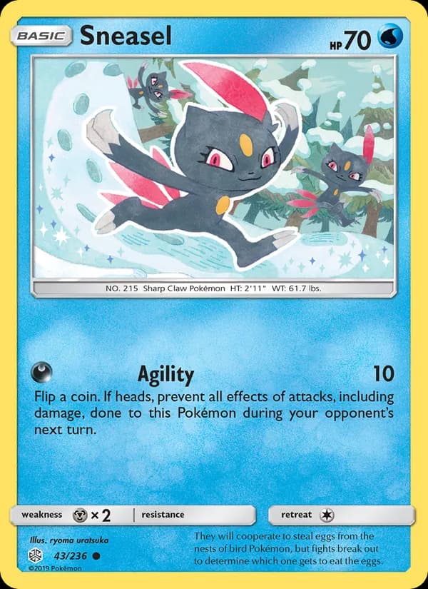 Sneasel 43/236, Cosmic Eclipse