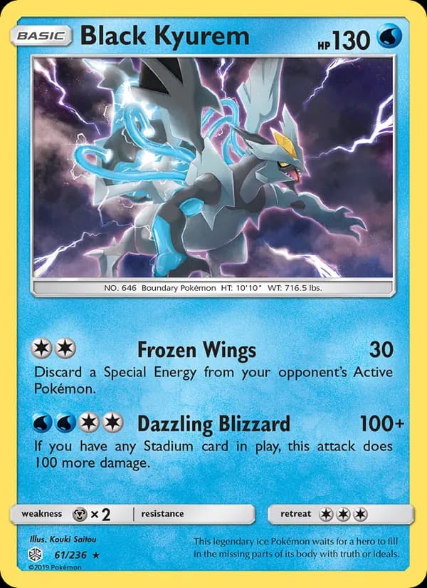 Black Kyurem 61/236, Cosmic Eclipse