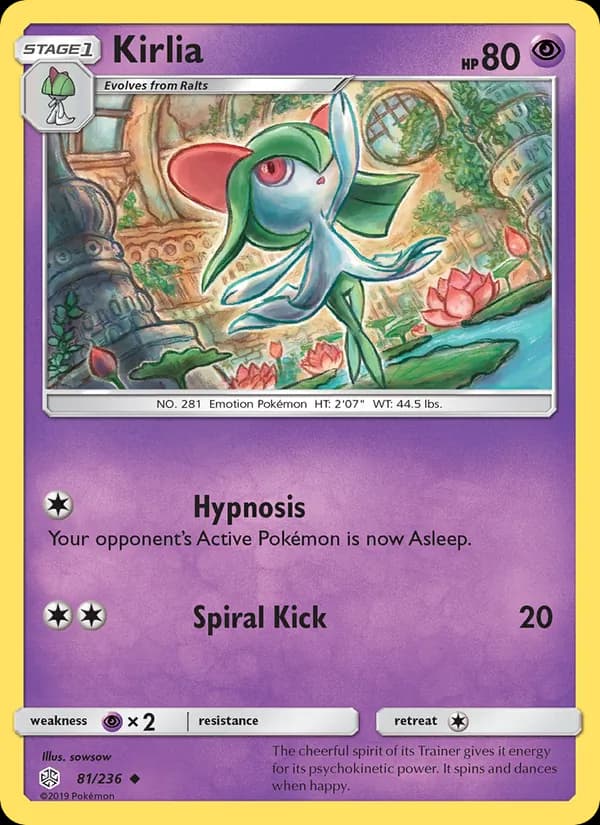 Kirlia 81/236, Cosmic Eclipse