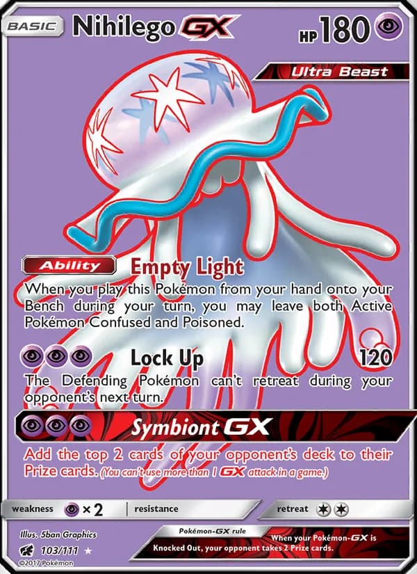 Nihilego GX 103/111, Crimson Invasion