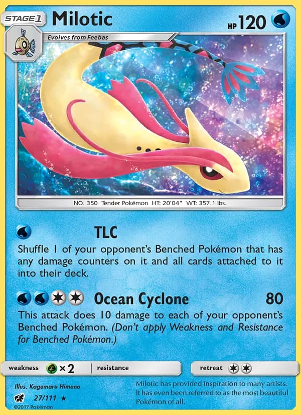 Milotic 27/111, Crimson Invasion