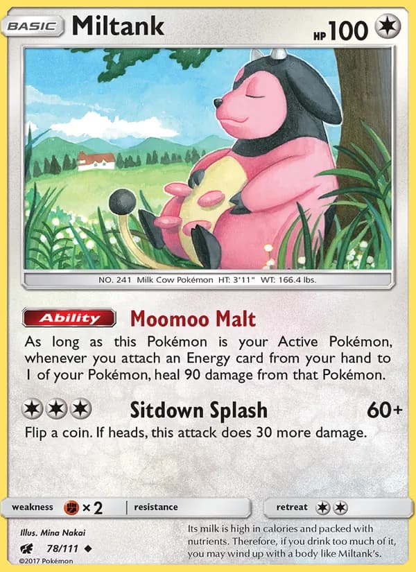 Miltank 78/111, Crimson Invasion