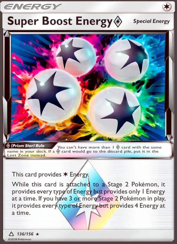 Super Boost Energy ◇ 136/156, Ultra Prism