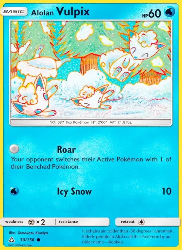 Alolan Vulpix 30/156, Ultra Prism