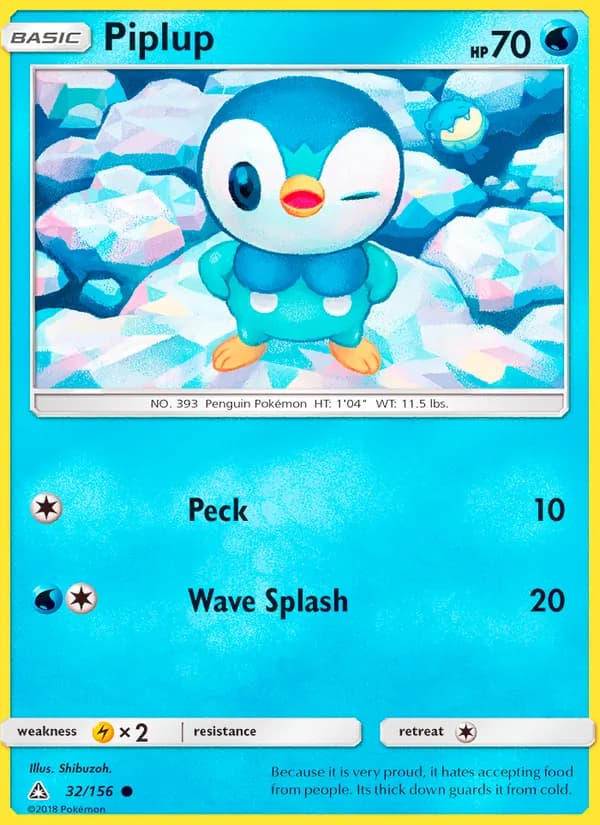 Piplup 32/156, Ultra Prism