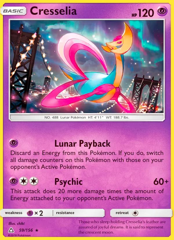 Cresselia 59/156, Ultra Prism
