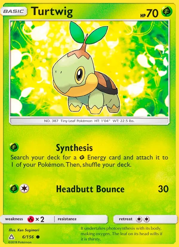 Turtwig 6/156, Ultra Prism