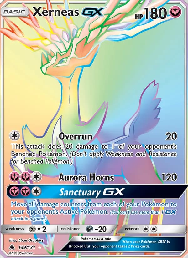 Xerneas GX 139/131, Forbidden Light