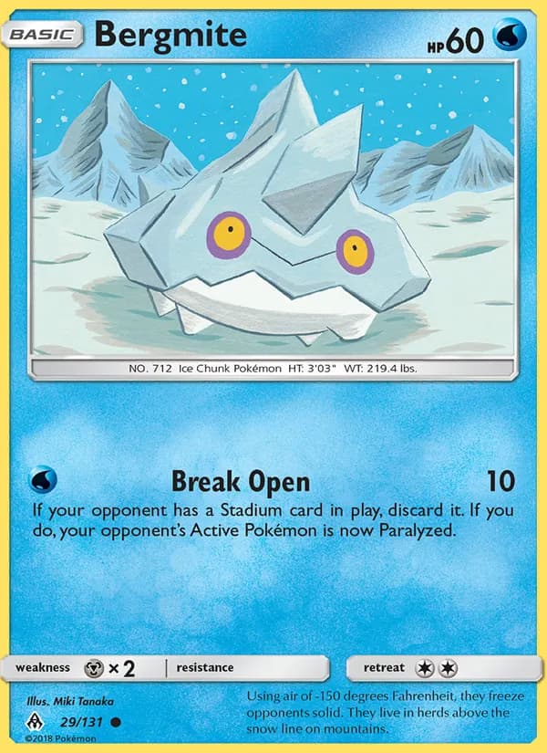 Bergmite 29/131, Forbidden Light