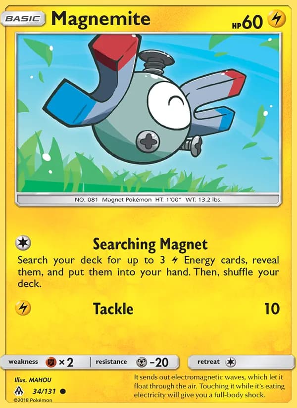 Magnemite 34/131, Forbidden Light