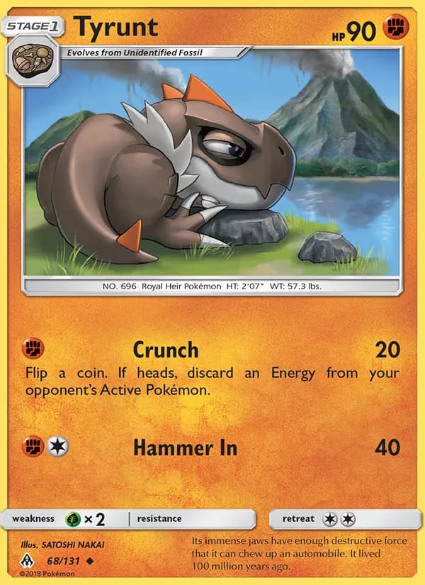 Tyrunt 68/131, Forbidden Light