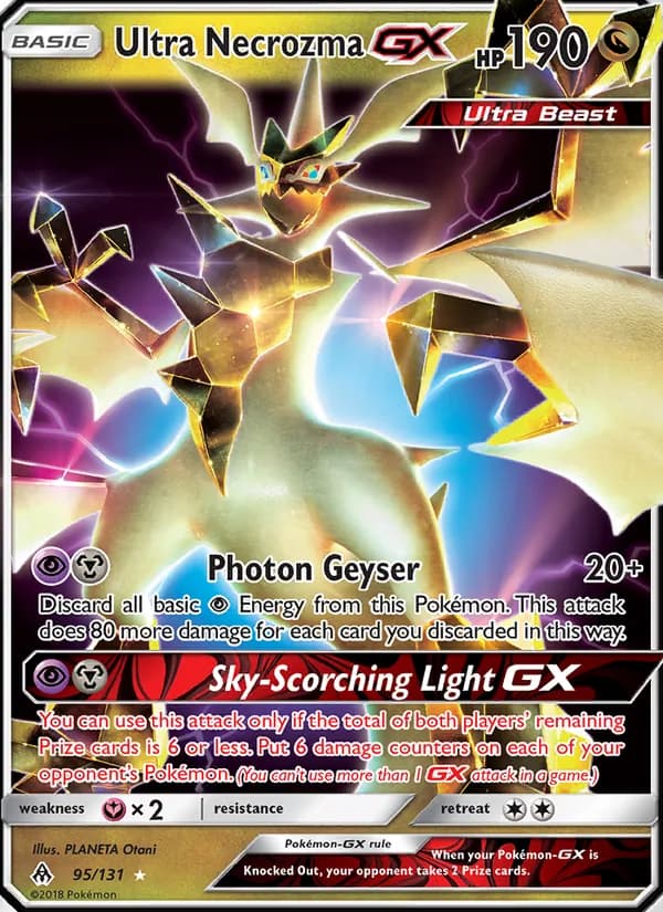 Ultra Necrozma GX 95/131, Forbidden Light