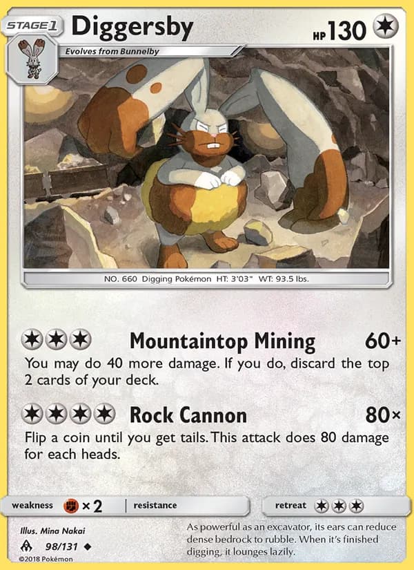 Diggersby 98/131, Forbidden Light