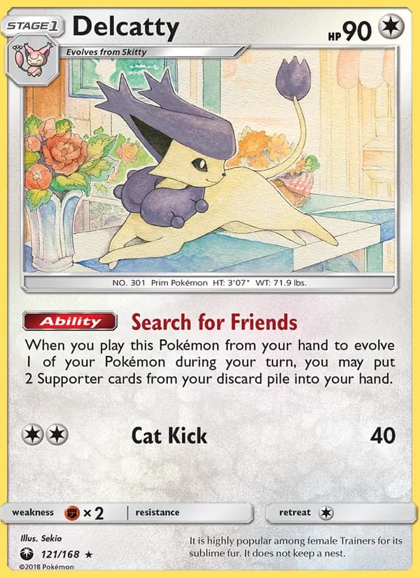 Delcatty 121/168, Celestial Storm