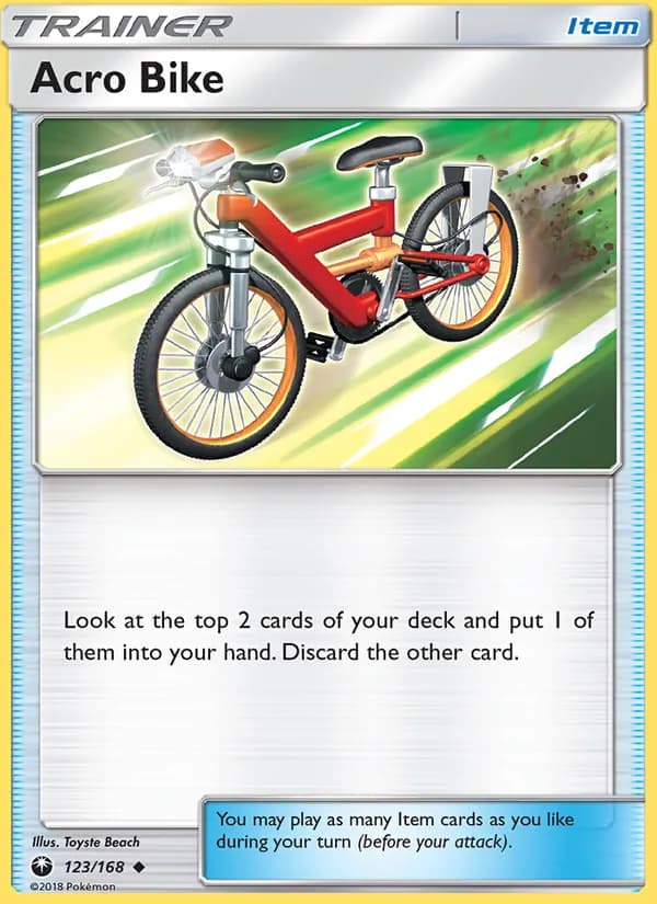 Acro Bike 123/168, Celestial Storm