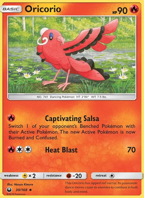 Oricorio 30/168, Celestial Storm
