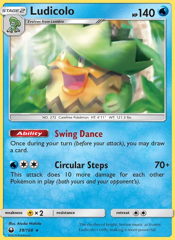 Ludicolo 38/168, Celestial Storm