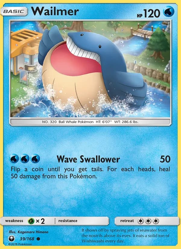 Wailmer 39/168, Celestial Storm