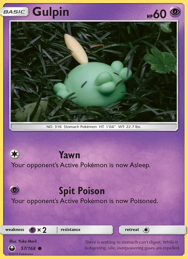 Gulpin 57/168, Celestial Storm