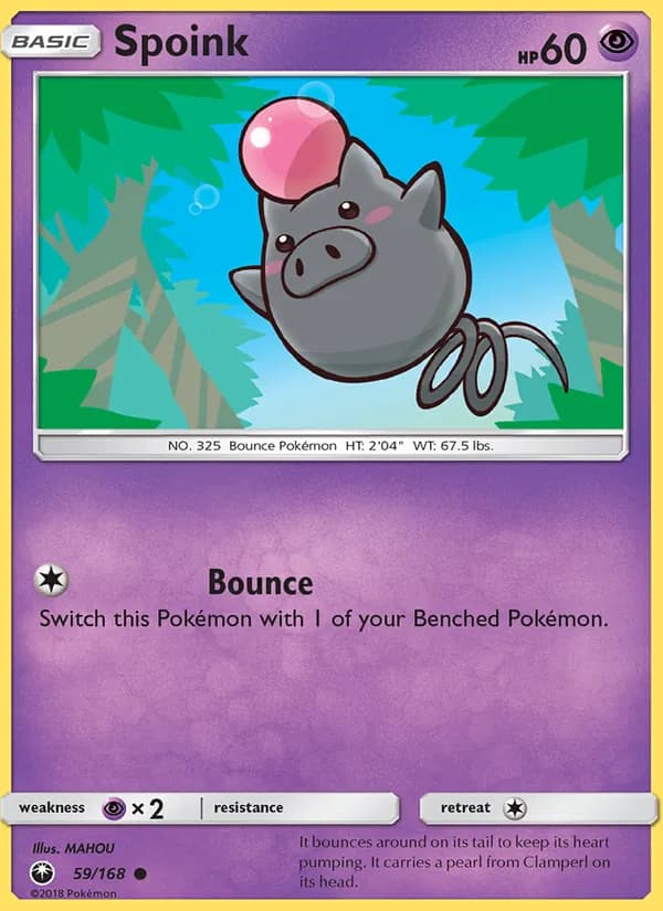 Spoink 59/168, Celestial Storm