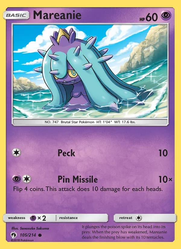 Mareanie 105/214, Lost Thunder