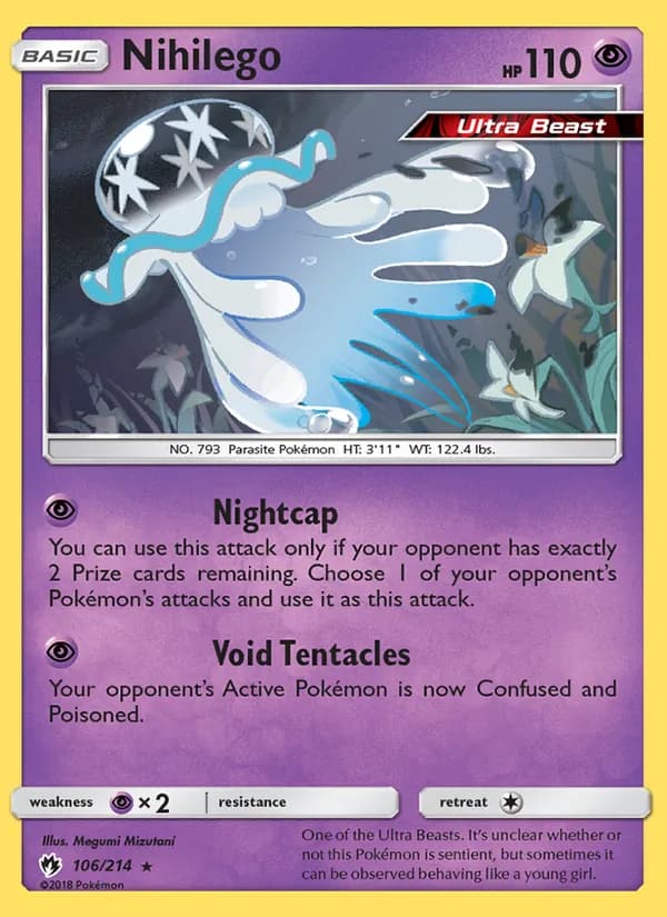 Nihilego 106/214, Lost Thunder