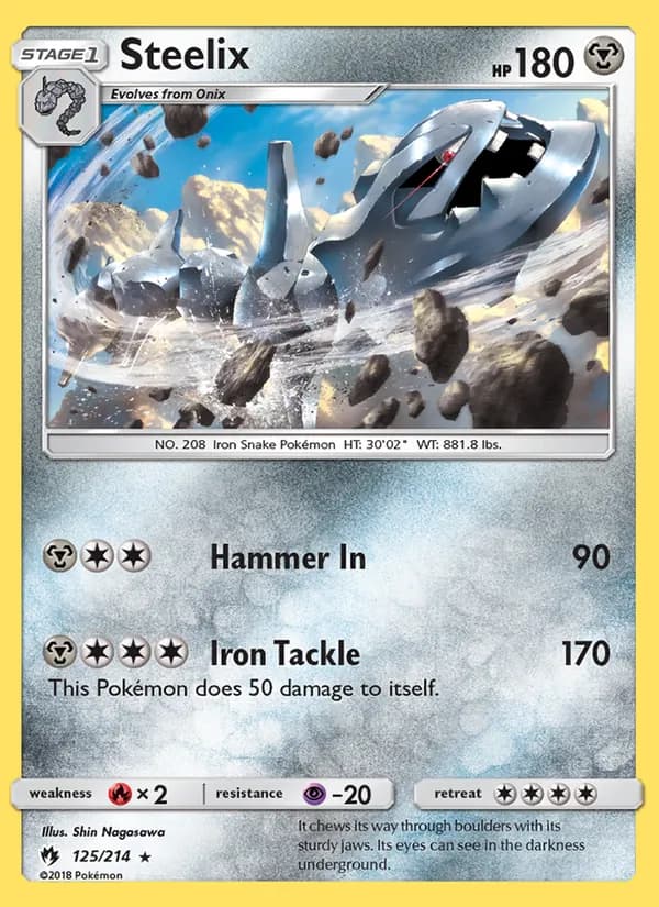 Steelix 125/214, Lost Thunder
