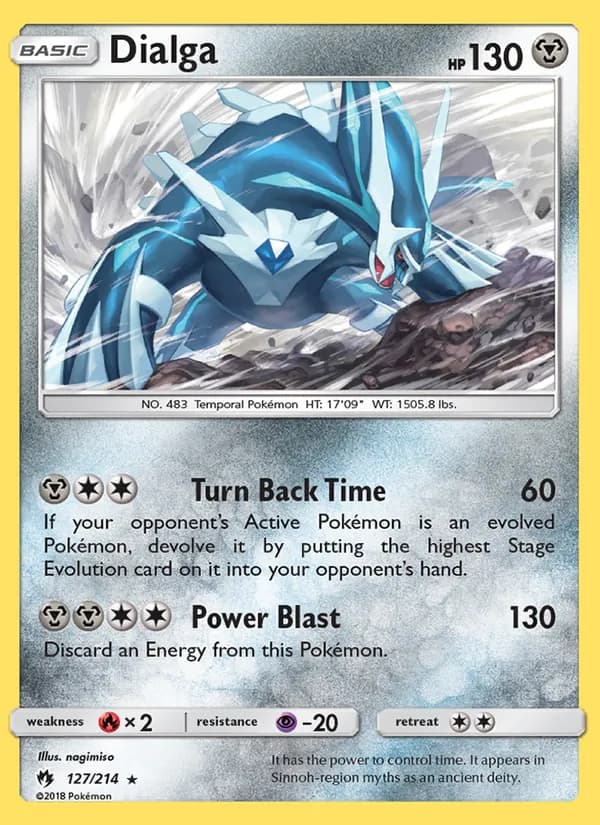 Dialga 127/214, Lost Thunder