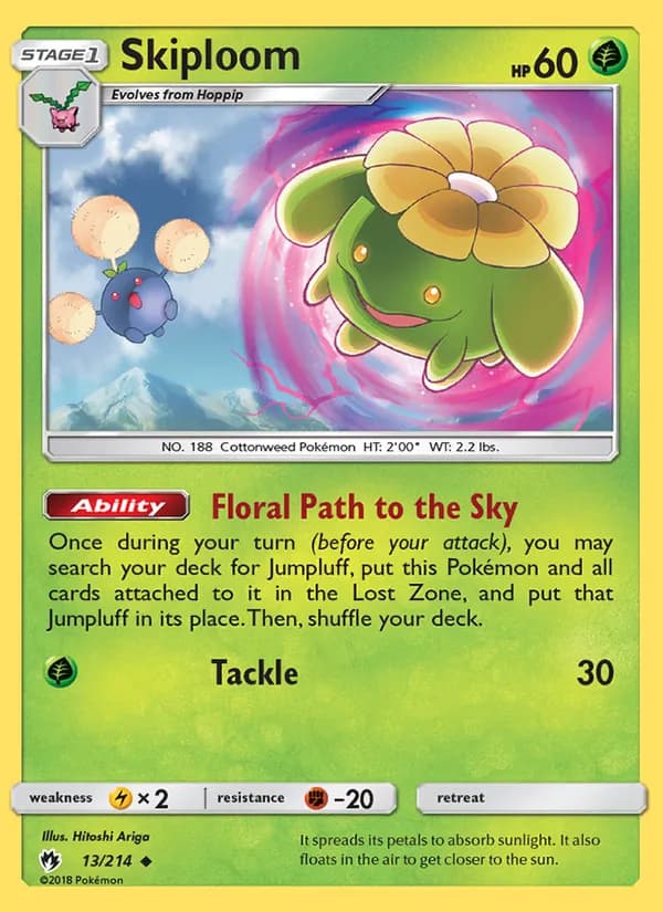 Skiploom 13/214, Lost Thunder