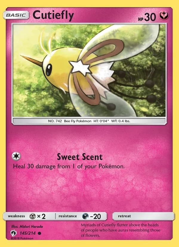 Cutiefly 145/214, Lost Thunder