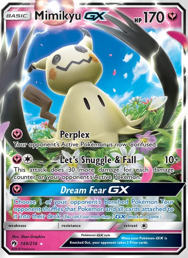 Mimikyu GX 149/214, Lost Thunder