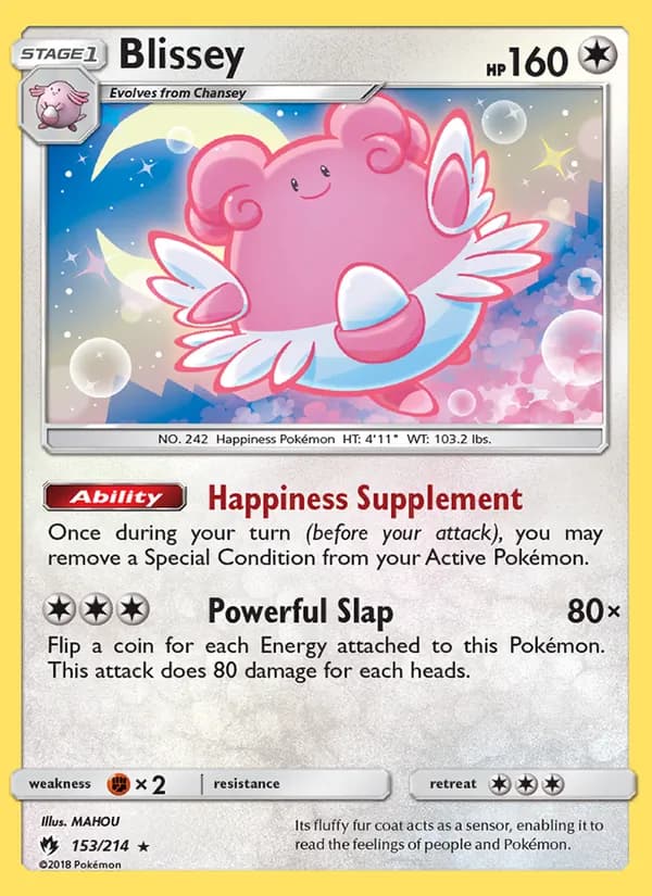 Blissey 153/214, Lost Thunder