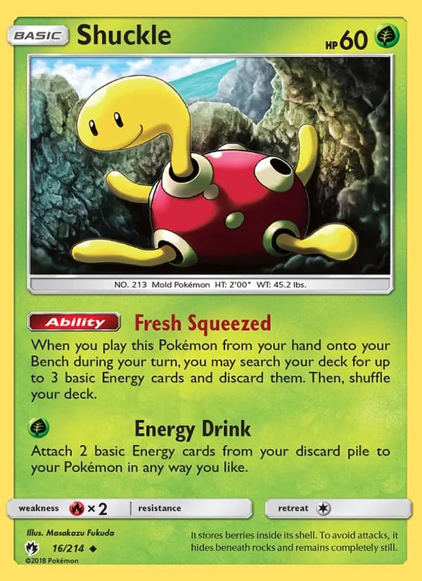 Shuckle 16/214, Lost Thunder
