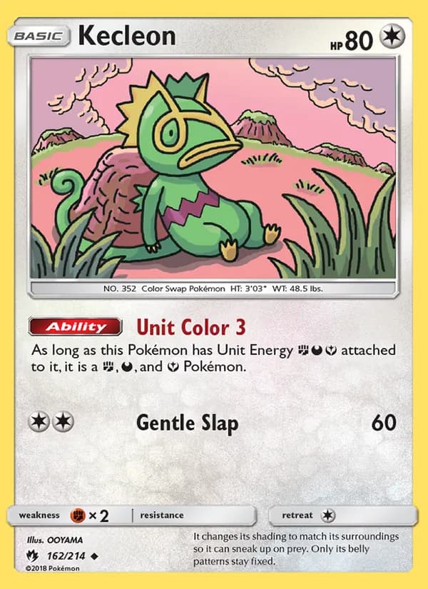 Kecleon 162/214, Lost Thunder