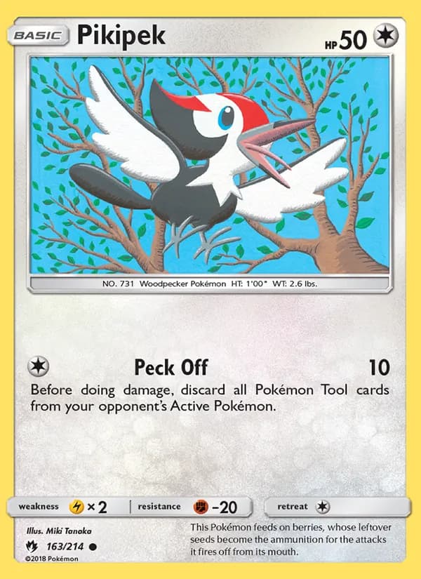 Pikipek 163/214, Lost Thunder