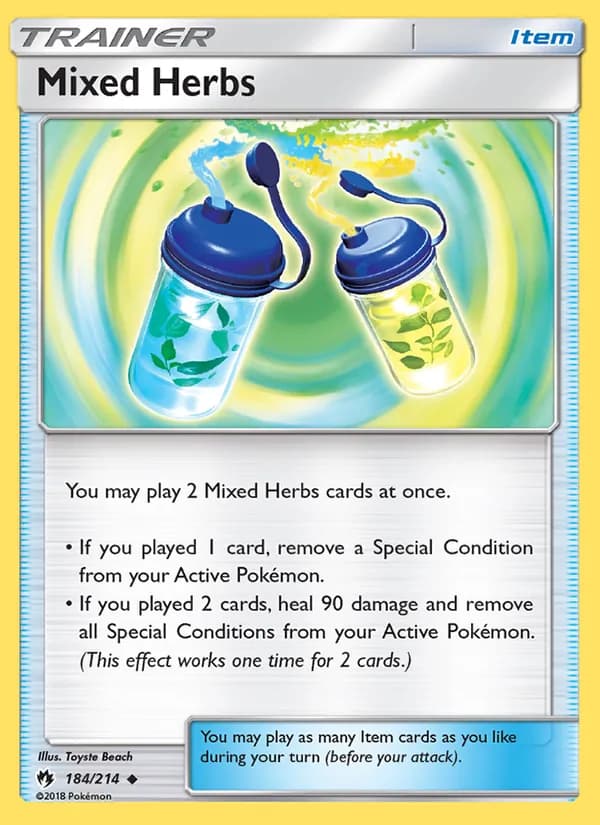 Mixed Herbs 184/214, Lost Thunder