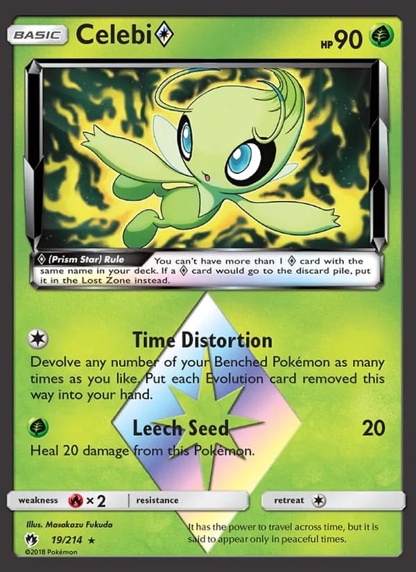 Celebi ◇ 19/214, Lost Thunder